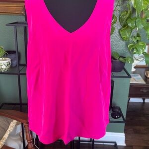 Dana Buchman Fuchsia Tank Top